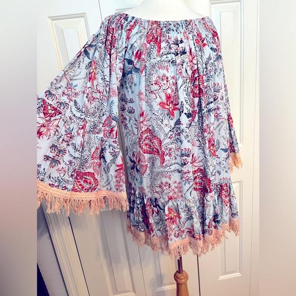 Z&L Europe Floral Print Dress. Size Small. EUC - Picture 9 of 14